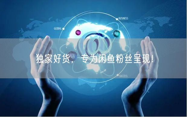 独家好货，专为闲鱼粉丝呈现！