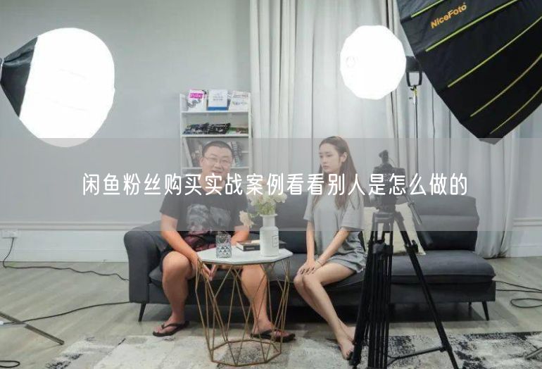 闲鱼粉丝购买实战案例看看别人是怎么做的