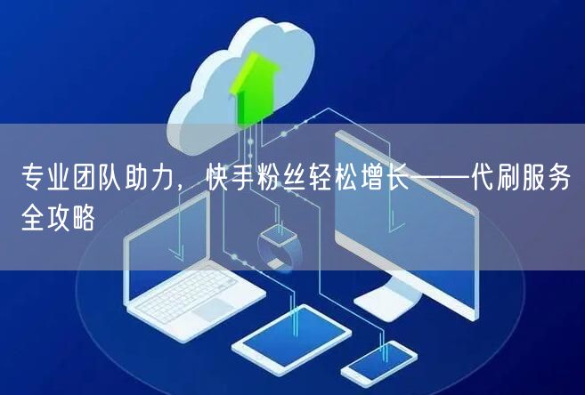专业团队助力，快手粉丝轻松增长——代刷服务全攻略